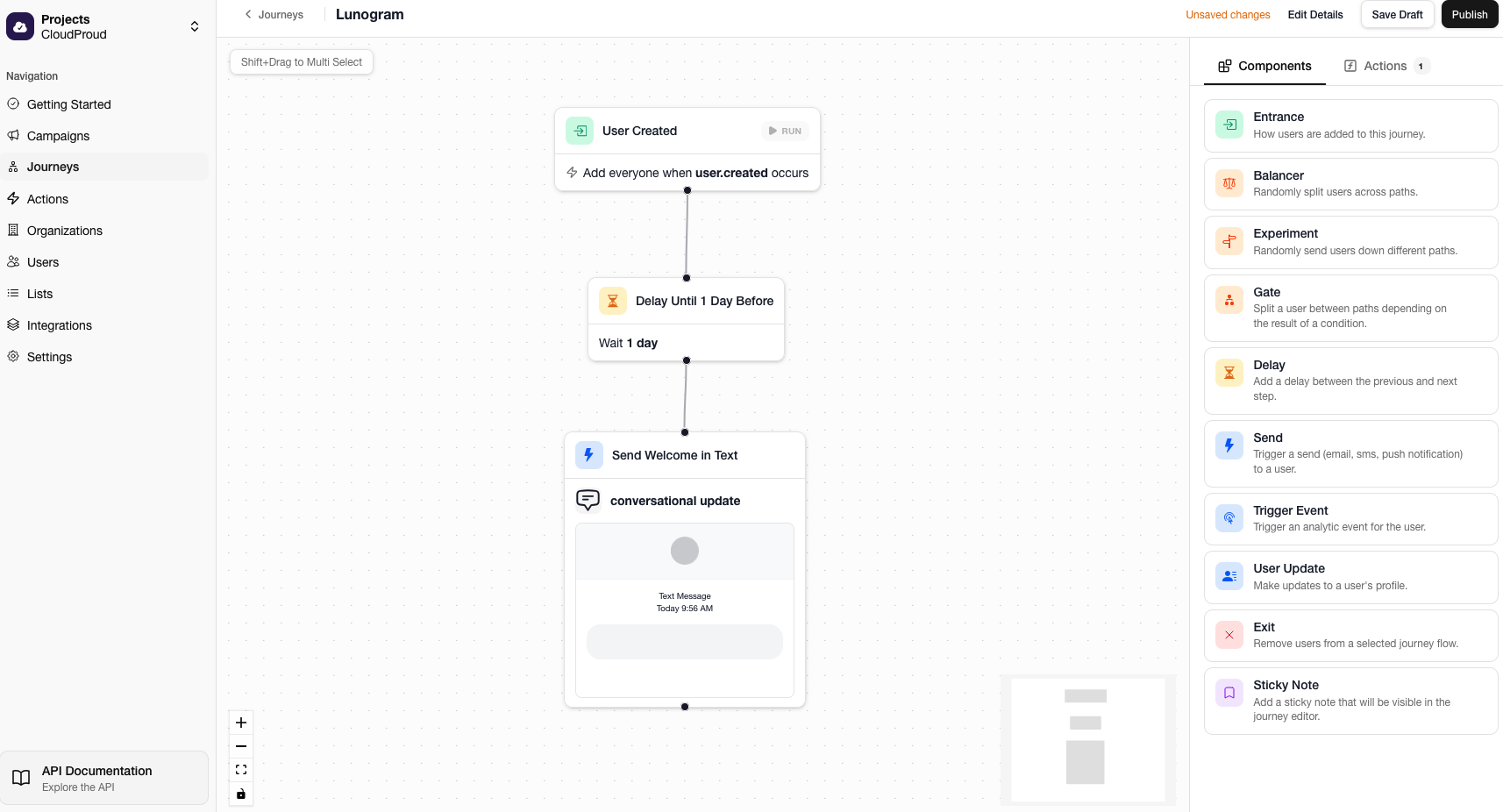 Journey Airline Example